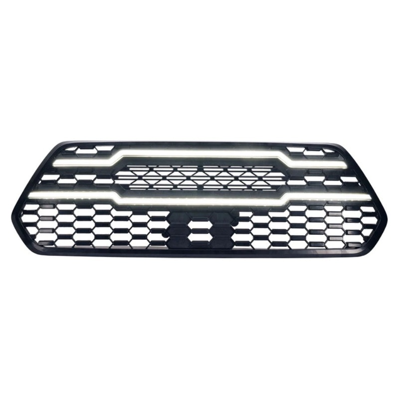 2016-23 Toyota Tacoma OLM DRL Infinite Series LED Grille - White DRL