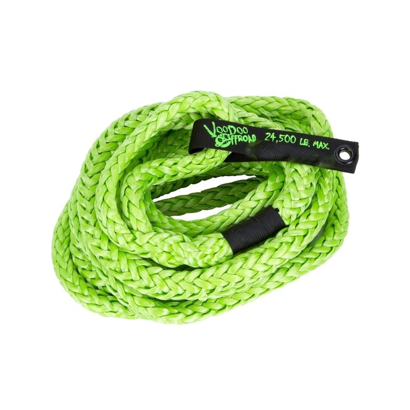 VooDoo Offroad Recovery Rope, 7/8in -Green