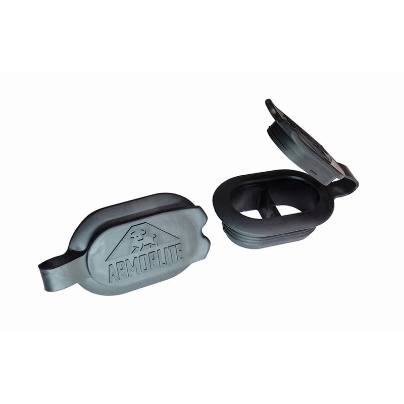 ArmorLite Drain Plug Set, Black - Pair