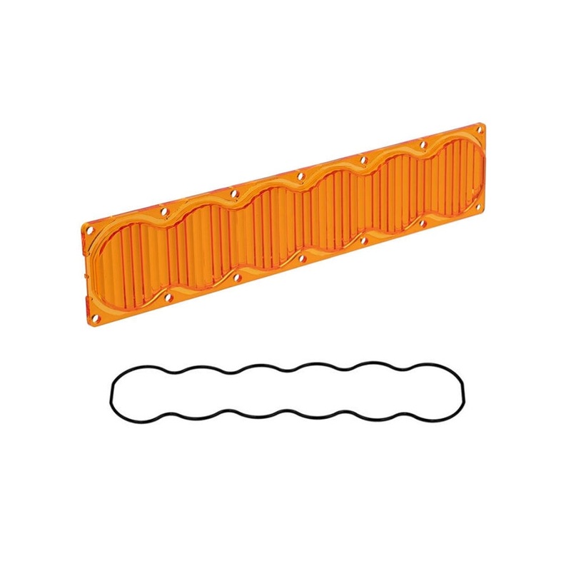 Baja Designs OnX6 Light Bar Lens Kit, Wide Cornering - Factory Amber