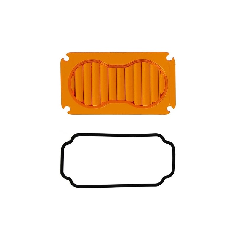 Baja Designs S2 Light Pod Lens Kit, Wide Cornering - Factory Amber