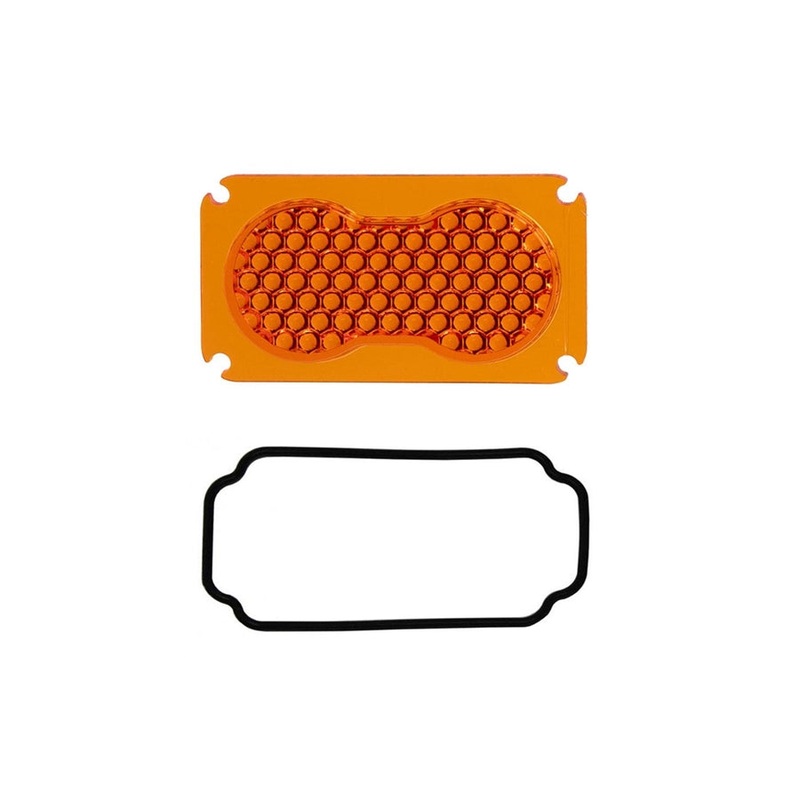 Baja Designs S2 Light Pod Lens Kit, Work/Scene - Factory Amber