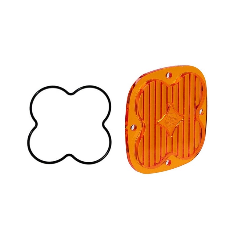 Baja Designs XL Light Pod Lens Kit, Wide Cornering - Factory Amber