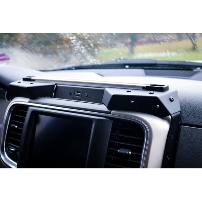 2013-18 Ram Expedition Essentials Powered Accessory Dash Mount w/out End Caps
