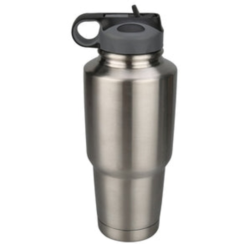 Bulldog Winch 30oz Tumbler w/ Flip-Up Straw Lid