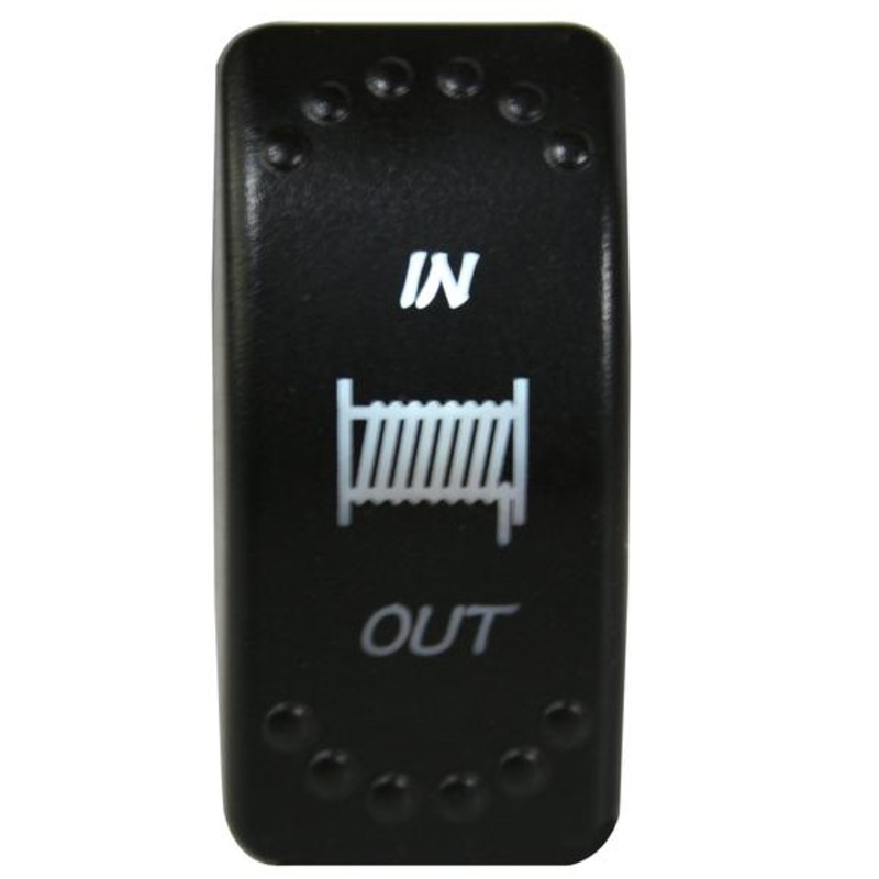 Bulldog Winch In-Out Switch - White