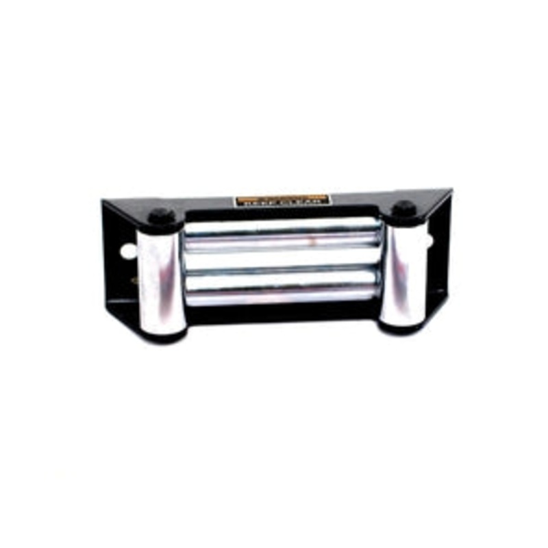 Bulldog Winch Roller Fairlead w/ 10in Mount - Textured Black