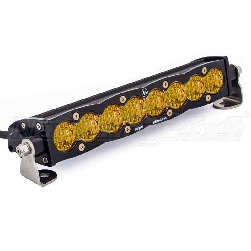 Baja Designs S8 10in Wide Pattern LED Light Bar  - Amber