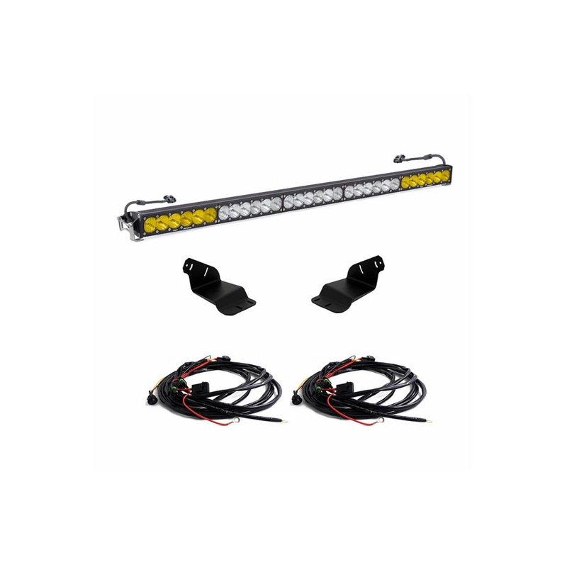 2021+ Ford Bronco Baja Designs 50in Onx6+ Series Dual Control Roof Light Bar Kit