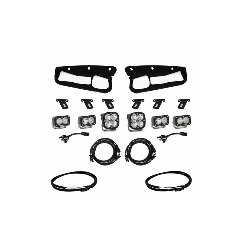 2021+ Ford Bronco Baja Designs Pro Series Fog Pocket Kit w/ Upfitter