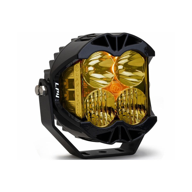 Baja Designs LP4 Pro LED, Single Clear Lens Spot Light