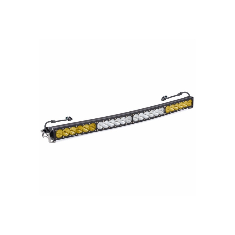 Baja Designs OnX6 40in Arced Dual Control Amber/White LED Light Bar