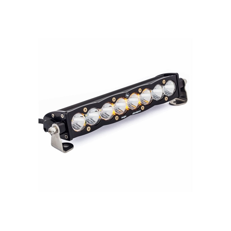 Baja Designs S8, 10in Flood Light Bar - White