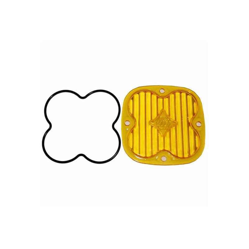 Baja Designs Squadron (Pro & Sport) Wide Cornering Lens Cover - Amber
