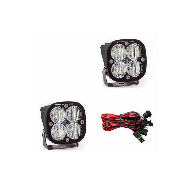 Baja Designs Squadron Pro Wide Cornering LED Lights - Pair