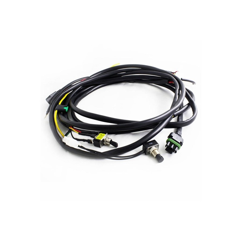 Baja Designs XL OnX6 Wiring Harness Hi/Low, 355 watts max