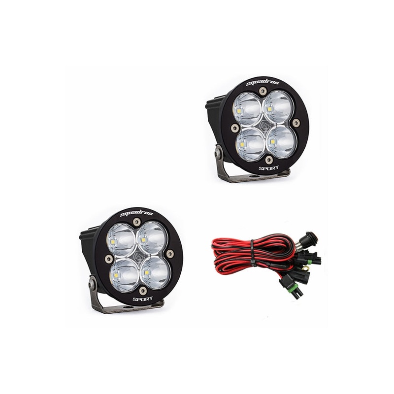 Baja Designs XL Sport Lights - Pair, Driving/Combo - Amber