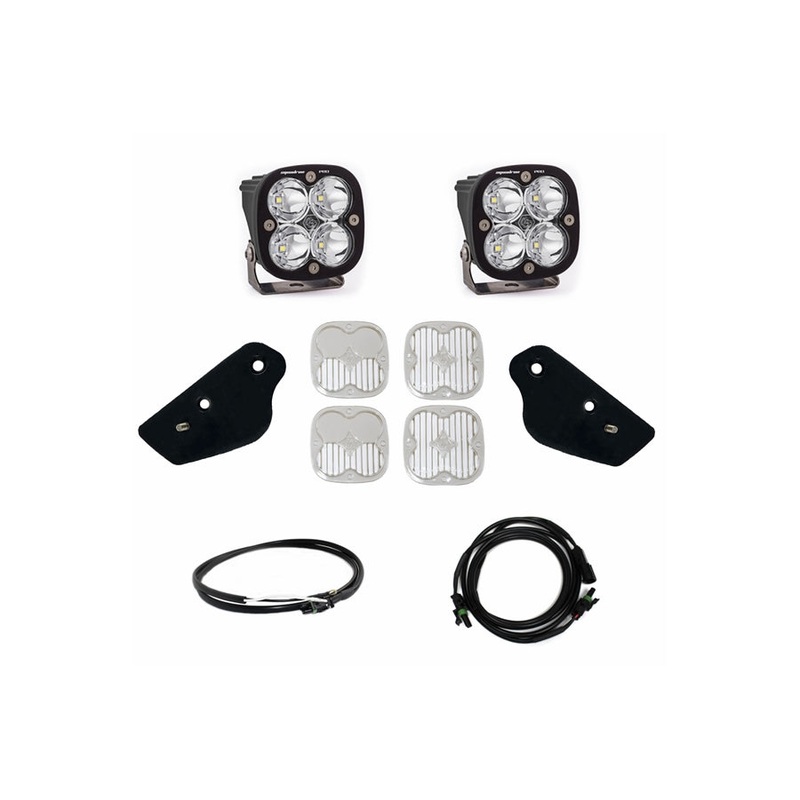 2021+ Ford Bronco Baja Designs XL Pro Series A-Pillar Light Kit w/ Upfitter