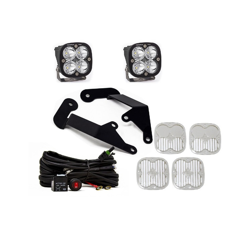 2021+ Ford Bronco Sport Baja Designs Squadron Pro Series A-Pillar Kit, Clear
