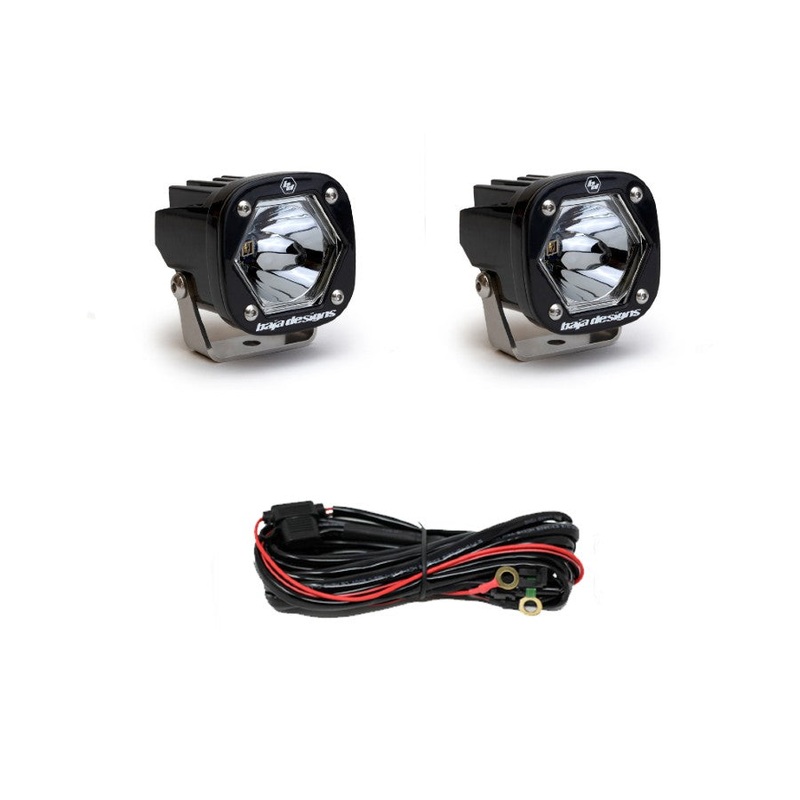 Baja Designs LED Light Pods S1 Pair Spot Laser