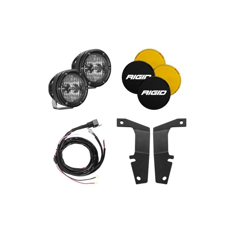 2010-23 Toyota 4Runner Rigid Industries A-Pillar Light Kit w/ 360-Series Lights