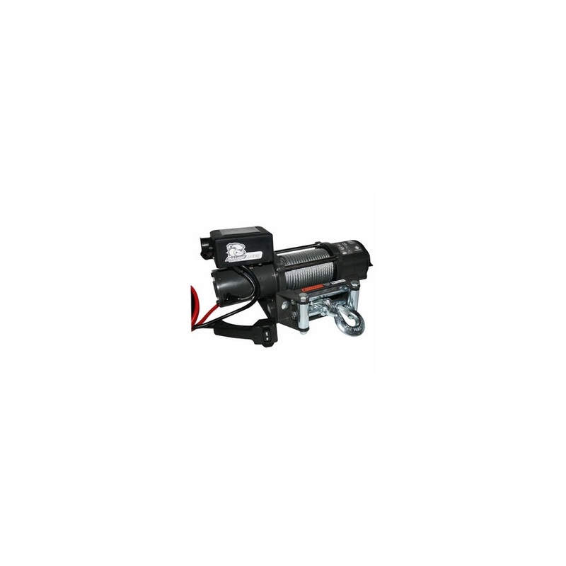 Bulldog Winch Trailer/Utility Winch, Wire Rope - 4400lb