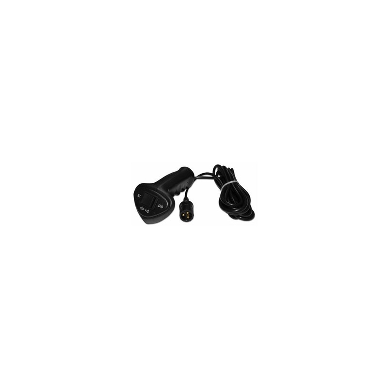 Bulldog Winch Hand Control, Truck w/ 3-Prong Push-In Plug