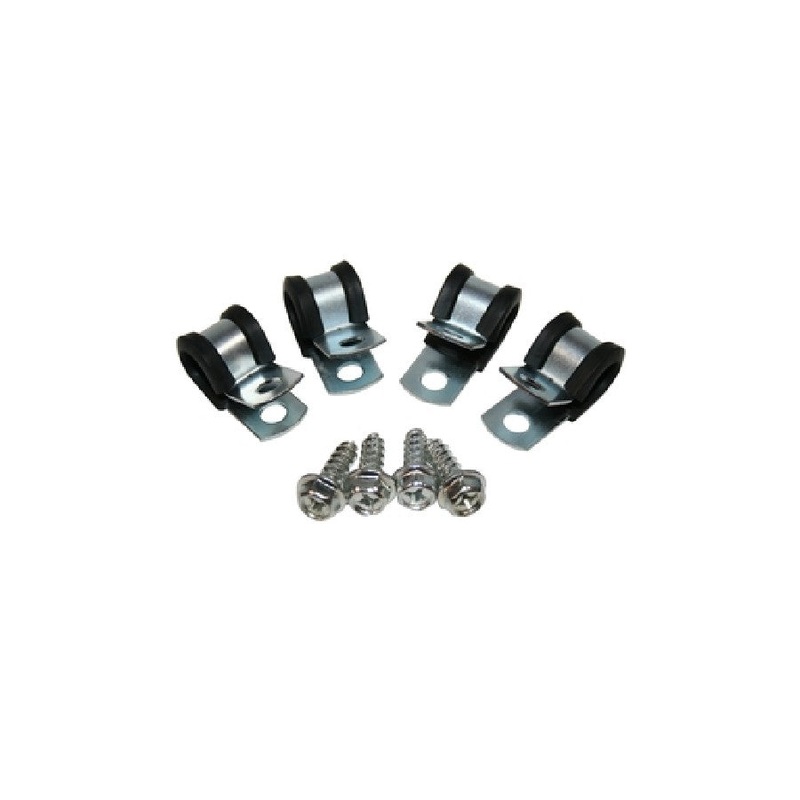 Bulldog Winch P-Clamps w/ Wire Clamps