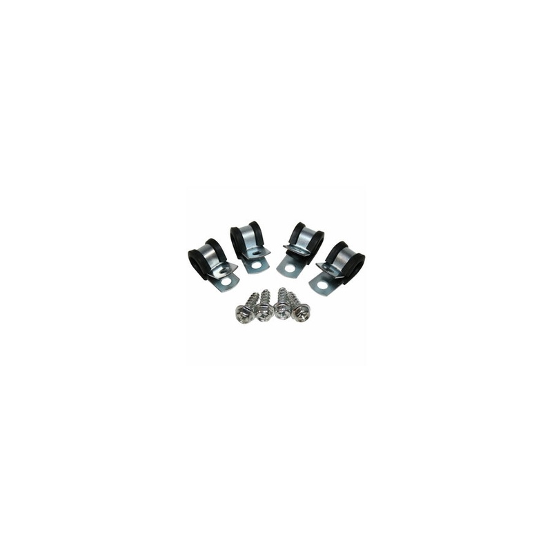 Bulldog Winch P-Clamps/Wire Clamps 1/2in for 2ga - Set of 4
