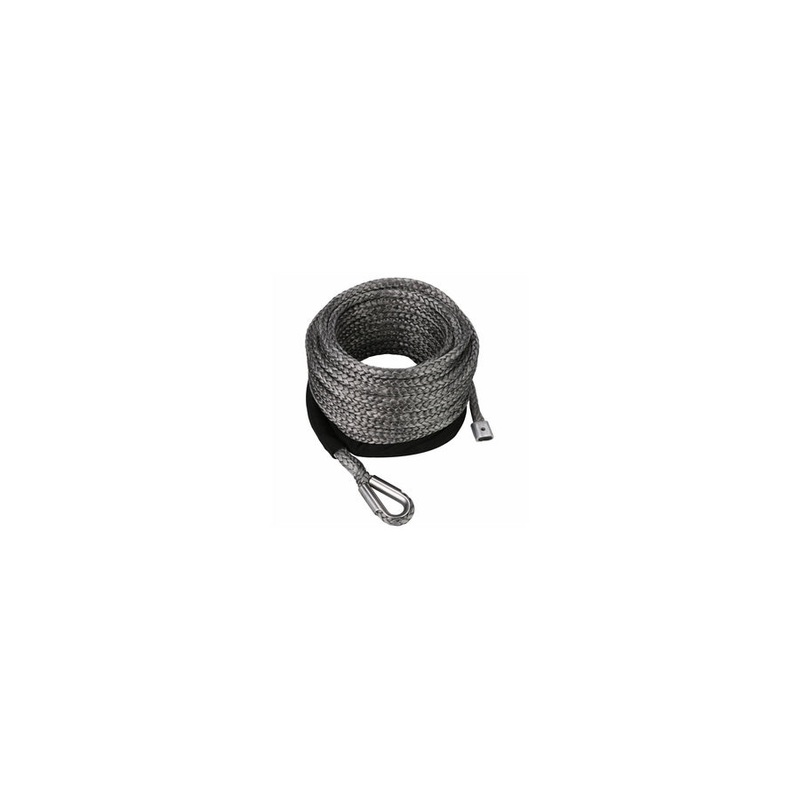 Bulldog Winch Synthetic Rope - Grey - 5/16in (8mm) x 50ft (15.24m)
