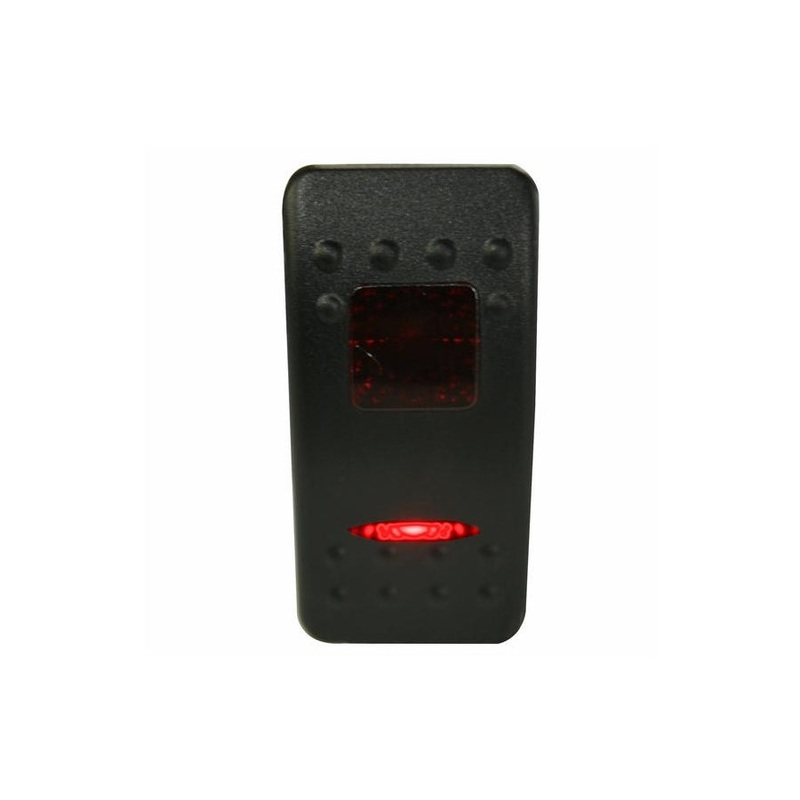 Bulldog Winch Winch Power Rocker Switch - Red LED