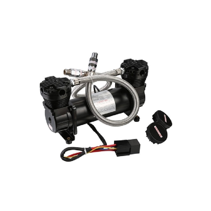Bulldog Winch Double Cylinder On-Board Compressor - 200psi