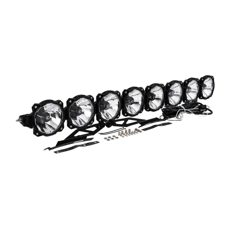 2005-23 Toyota Tacoma KC HiLiTES 50in Pro6 Gravity LED Light Bar, 8 Light (Combo)