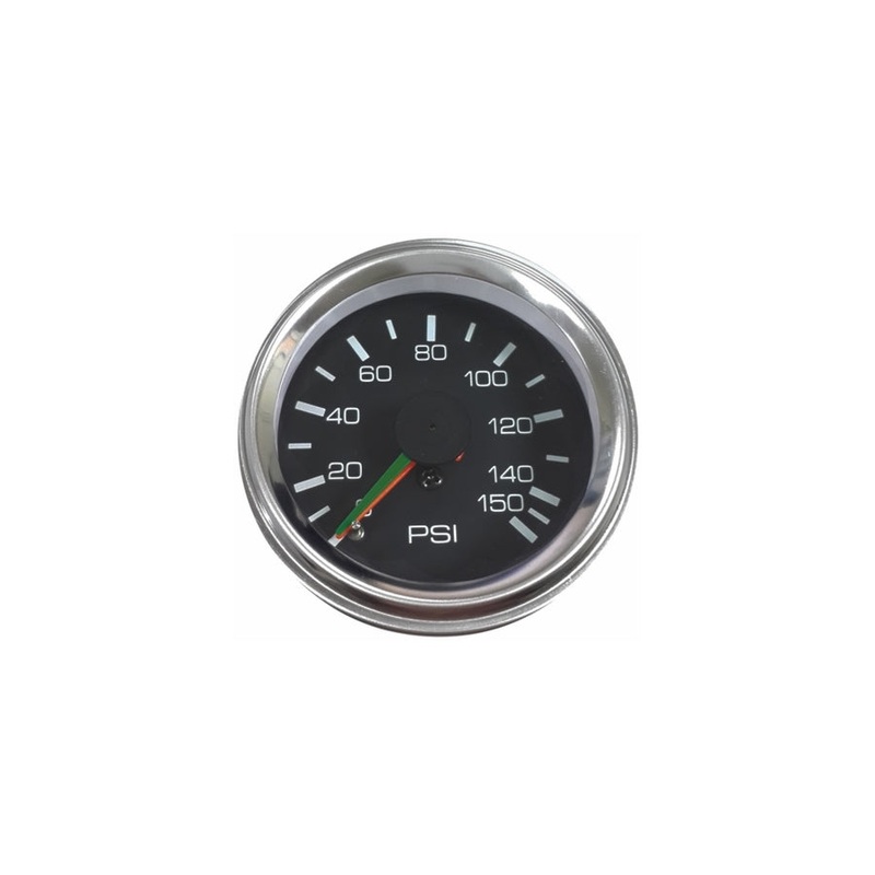 Bulldog Winch 0-150PSI Air Pressure Gauge - 2in Analog Mechanical