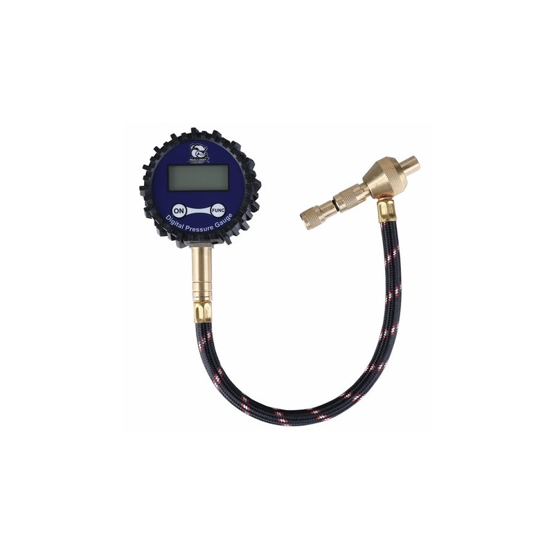 Bulldog Winch Deflator w/ 0-200 PSI Digital Pressure Gauge