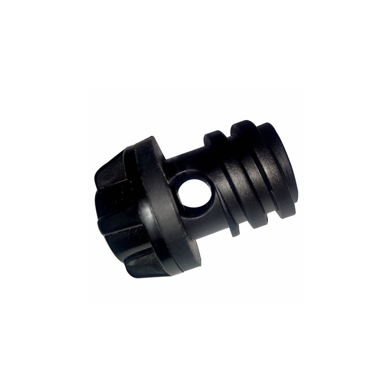 Bulldog Winch Replacement Drain Plug for Sportsman Cooler Series, Black