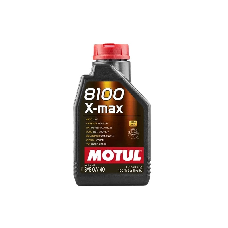 Motul 8100 X-MAX 0W-40 Motor Oil