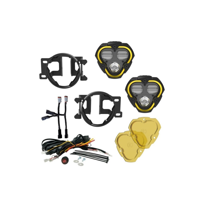 Toyota Tacoma/4Runner/Tundra KC HiLiTES Flex Era 3 Dual Mode Fog LED Light Kit