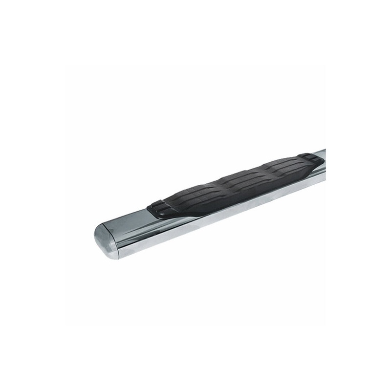2021+ Ford Bronco 4-Door Go Rhino 5in 1000 Series Sidestep Kit - Polished