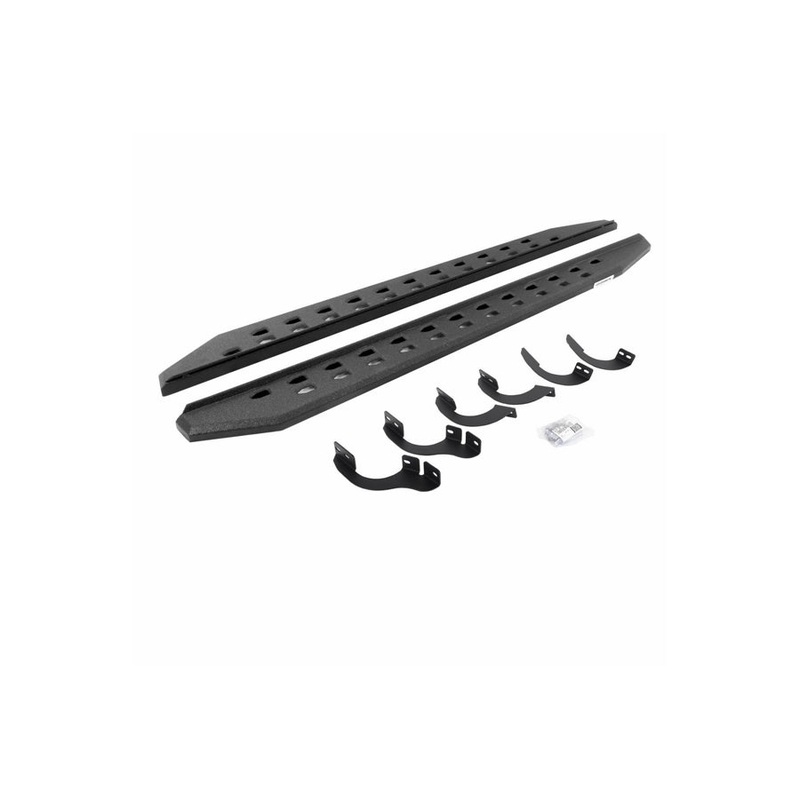 2014-23 Toyota 4Runner Go Rhino RB20 Slim Line Running Boards with Mounting Brackets Kit
