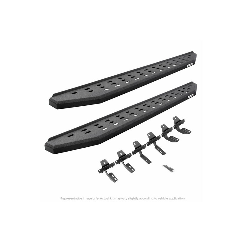 2014-24 Toyota 4Runner Go Rhino RB20 Running Boards with Mounting Brackets Kit