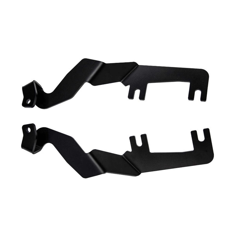 2017-21 Ford Super Duty Grimm Offroad Hood Hinge Light Brackets