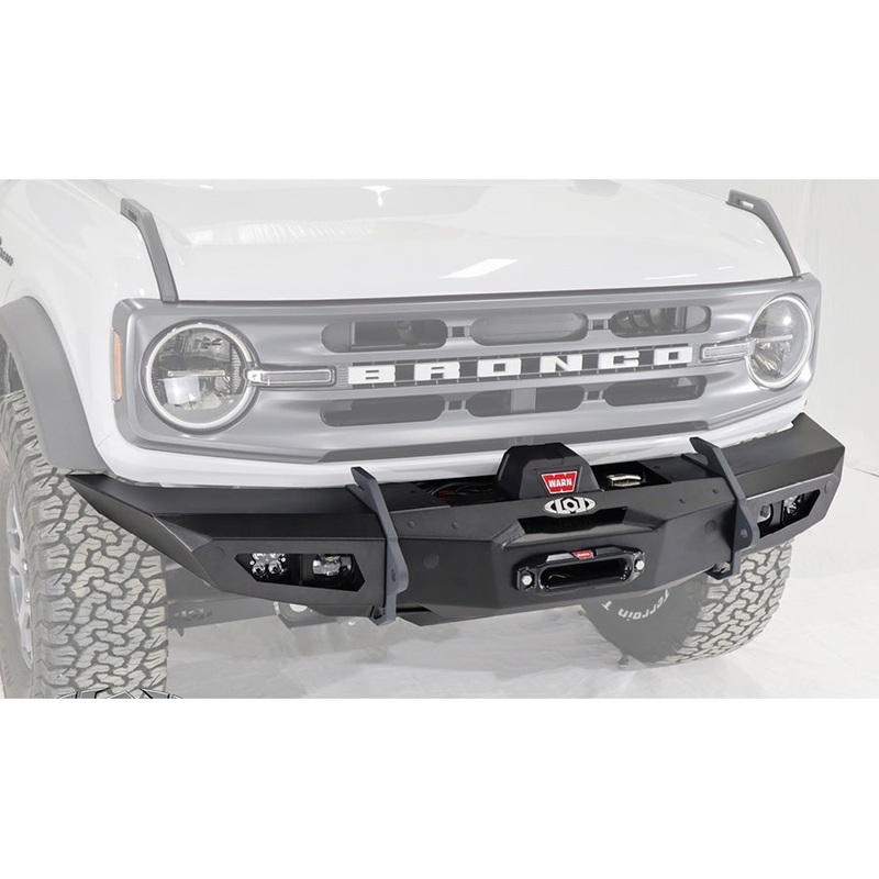 2021-23 Ford Bronco LOD Offroad Black Ops Full-Width Winch Front Bumper