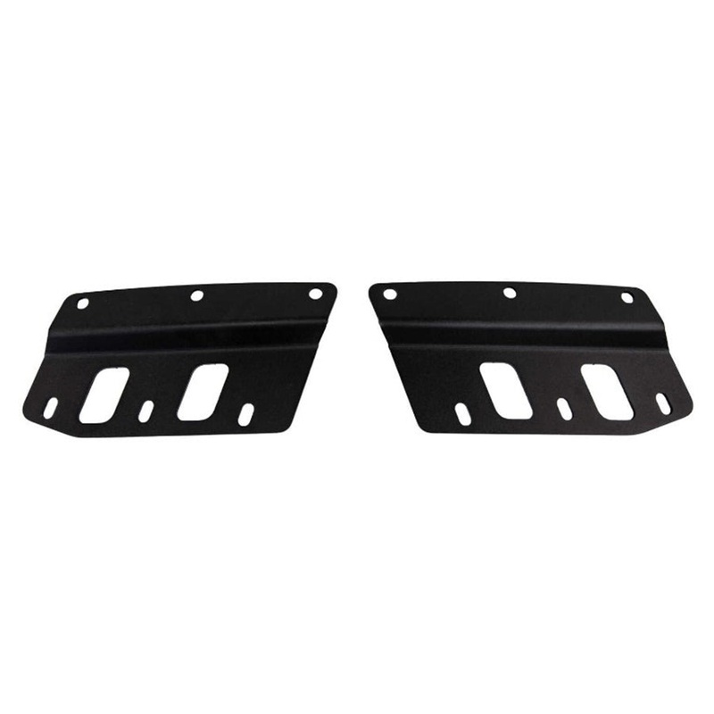 2021+ Ford Bronco Grimm Offroad Steel Front Bumper Auxiliary Pod Light Mount Kit