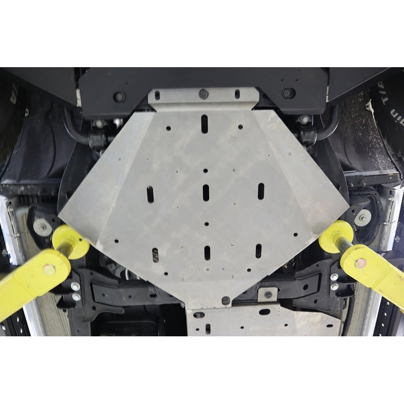 2021+ Ford Bronco LOD Offroad Black Ops Transmission Skid Plate, Black