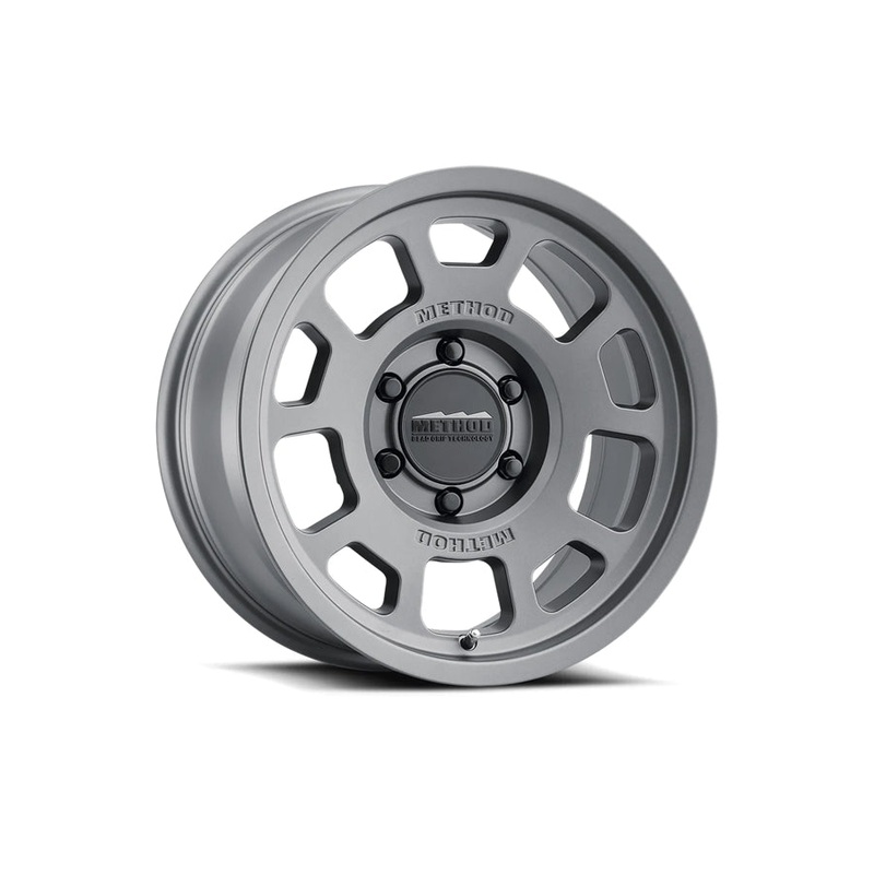 2021+ Ford Bronco Method Race Wheels MR705 Titanium Wheel 17x8.5 6x5.5