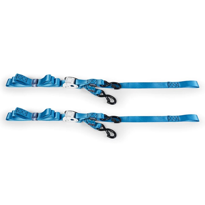 Borne Off-Road Cambuckle Tie-Down Kit (2-Pack), Blue