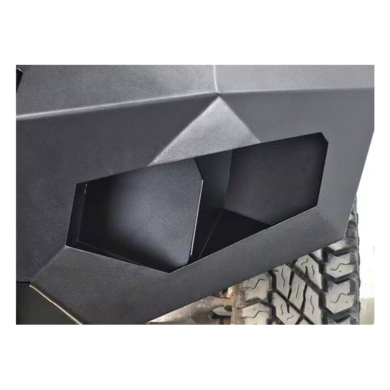 2010-23 Ford F250 & F350 LOD Offroad Offroad Destroyer Truck Blank Light Bezel Kit, Black Texture, Blank