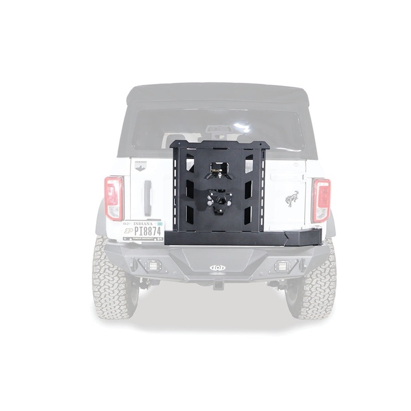 2021+ Ford Bronco LOD Offroad Destroyer Tire Carrier Only, Black