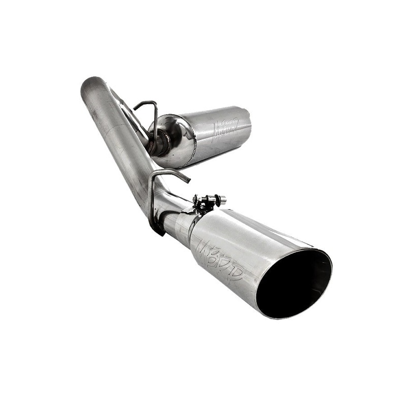 1997-99 Jeep Wrangler TJ MBRP 2.5in T409 Cat Back Exhaust System - Single Exit
